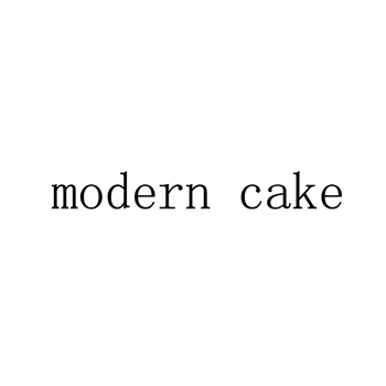 蛋糕申请商标_注册 “modern cake”第30类方便食品